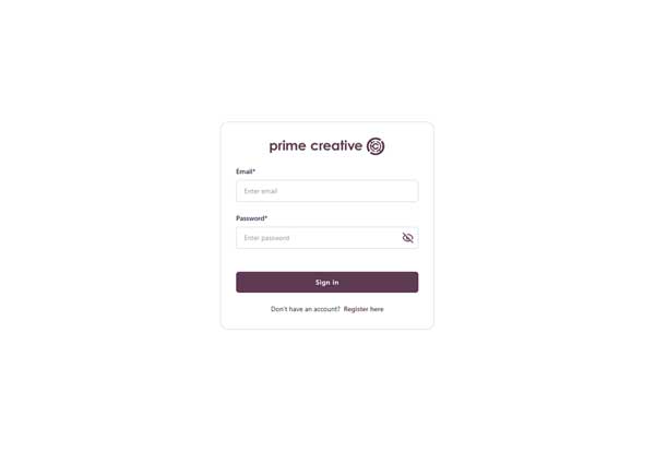 Annual Leave Booking System Login Page
