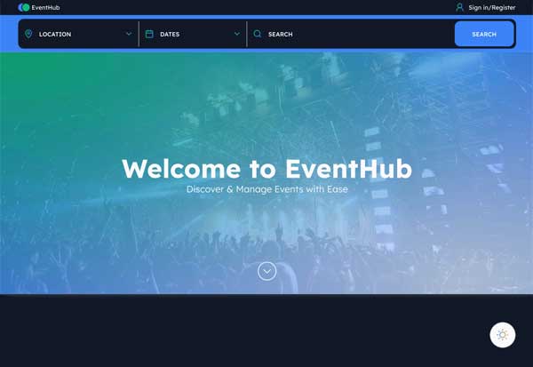 EventHub Hero Banner